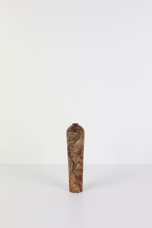 Spalted Elm Burr Dried Flower Vase #8, Ode to Community Series