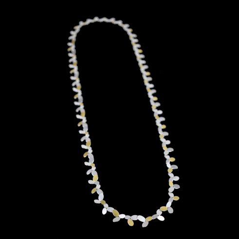 Mixed Ovals Long Chain Necklace II