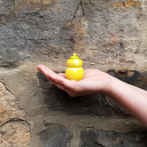 Miniature Pot & Cover – Medium