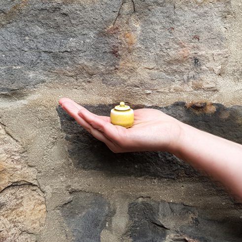 Miniature Pot & Cover – Small