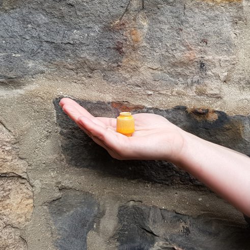 Miniature Pot – Orange Small