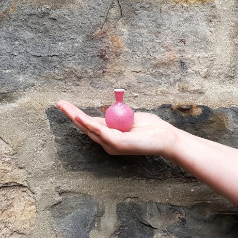 Miniature Pot – Pink Medium