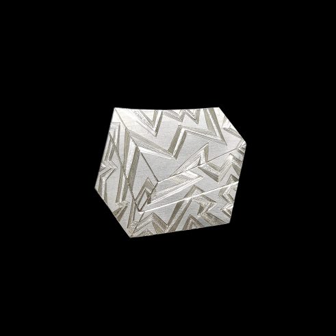Box Illusion Brooch