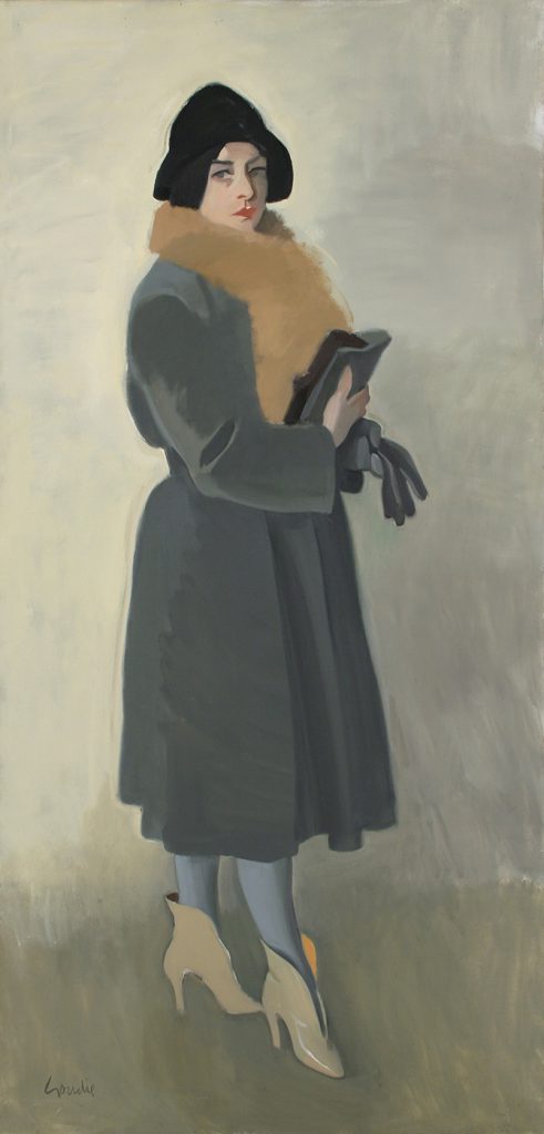Maïnée in Fur Coat; À la Mode