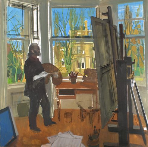 At the Easel