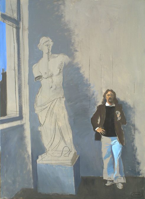 Self Portrait at Glasgow School of Art