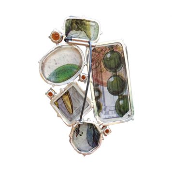 Maude Brooch (reverse)