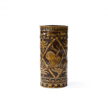 Medium Cylinder Vase – Owls