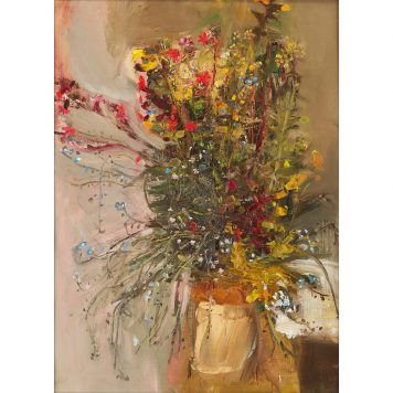 Jar of Summer Flowers