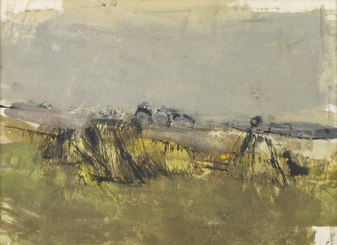 Corn Stooks, near Catterline