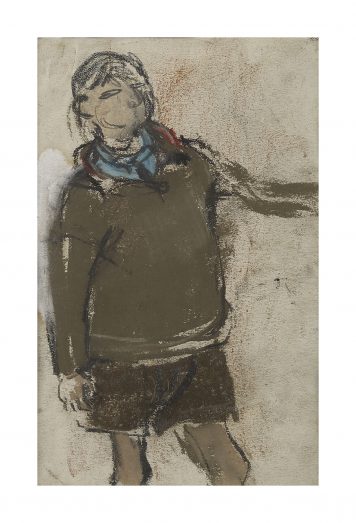 Boy in Brown Jersey