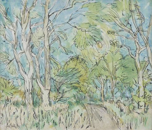 Study for Summer Moon