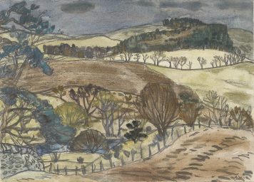 The Tweed at Lyne, Winter