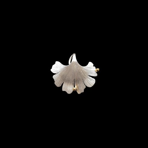 Ginkgo Leaf Pendant V