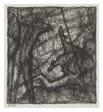 Figure and Dog
