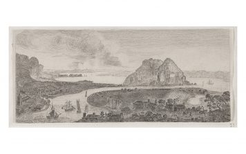 Dumbarton Castle from the West