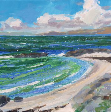 A Northerly Blowing Down the Sound