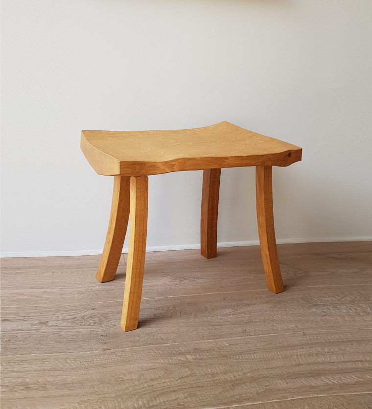 Large (Luxurious) Stool The Scottish Gallery