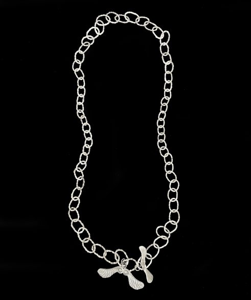 Oval Maple Seed Link Chain