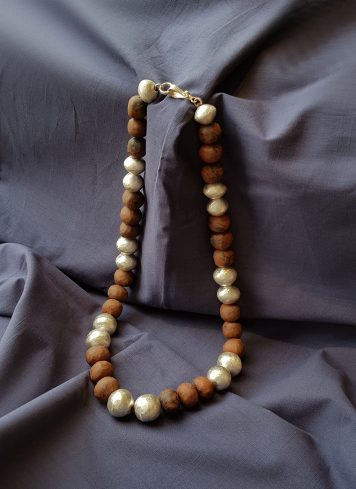 Obsidian Necklace (view 2)
