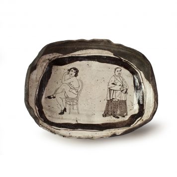 Priest & Pin-Up Oval Dish XLV