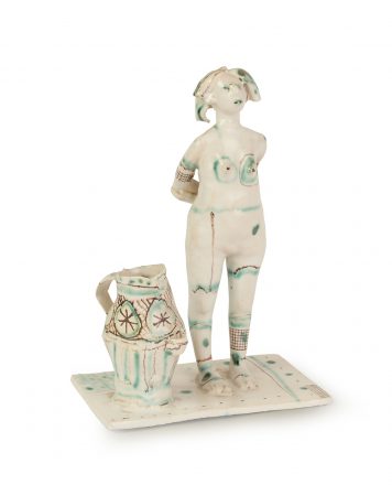 Standing Nude with Pot (side)