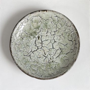 Crackle Plate III (green)