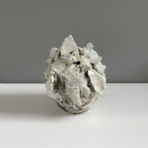 Mini Moon Jar Blue I (view 2)