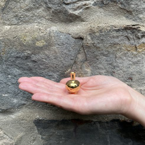 Miniature Pot – Gold Small