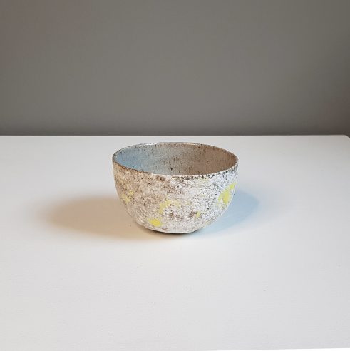 Small Bowl with Yellow Splash III