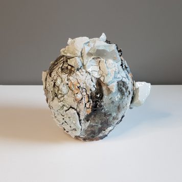 Mini Moon Jar – Blue (view 1)