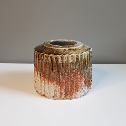Shino Short Fluted Vase – Into the Forest