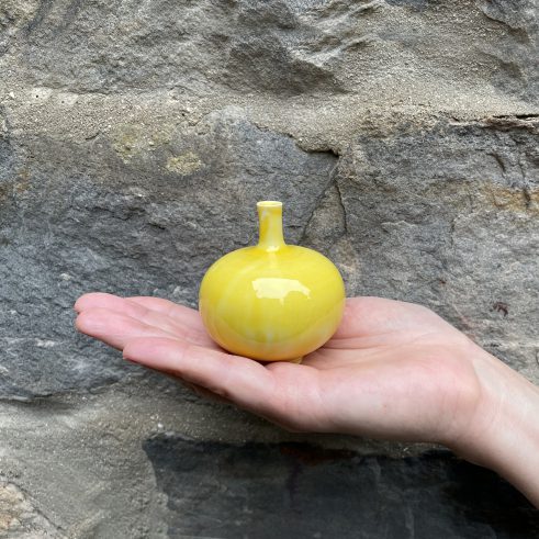 Miniature Pot – Yellow Large