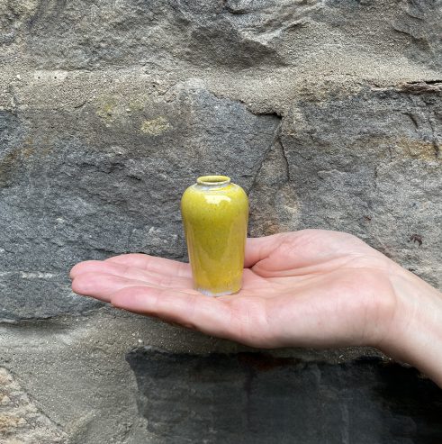 Miniature Pot – Yellow Medium