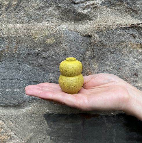 Miniature Pot – Yellow Medium