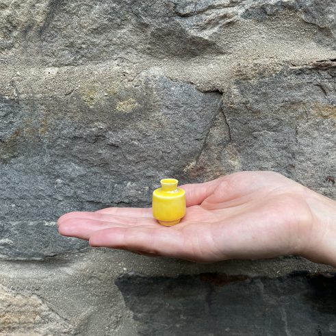 Miniature Pot – Yellow Small