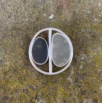 Divide Brooch