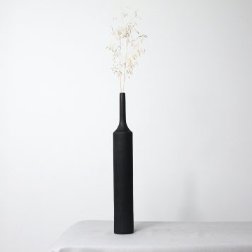 Charred Ash Dried Flower Vase (#28)
