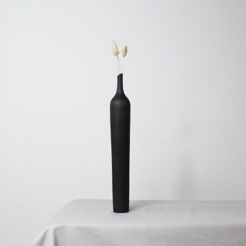Charred Ash Dried Flower Vase (#29)