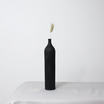Charred Ash Dried Flower Vase (#31)