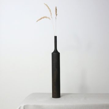 Ebonised Cherry Dried Flower Vase (#33)