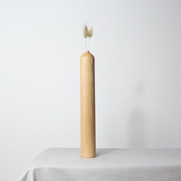 Tall Ash Dried Flower Vase (#36)