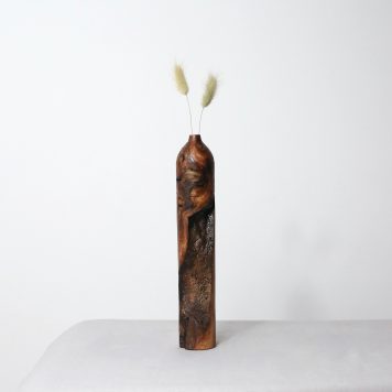 Elm Burr Dried Flower Vase (#41)