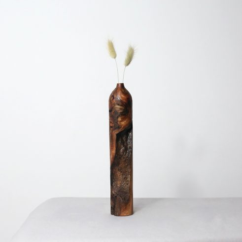 Elm Burr Dried Flower Vase (#41)