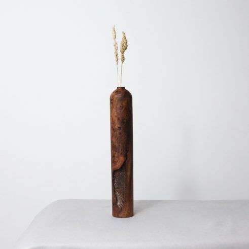 Elm Burr Dried Flower Vase (#42)