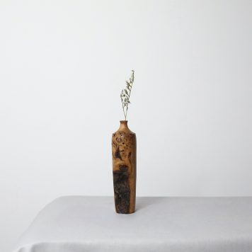 Oak Burr Dried Flower Vase (#47)