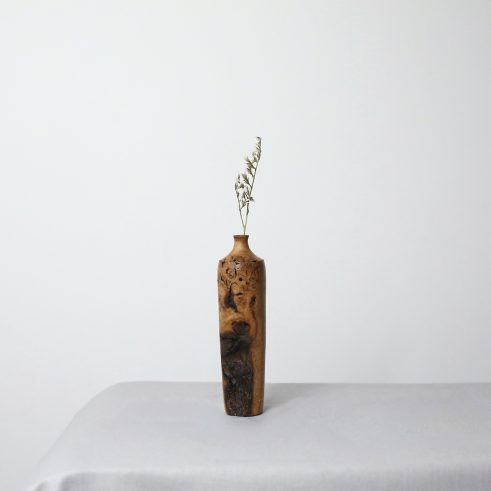 Oak Burr Dried Flower Vase (#47)