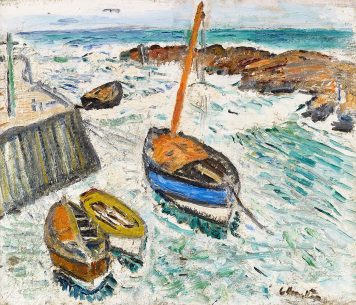 Storm, Lower Largo, Fife