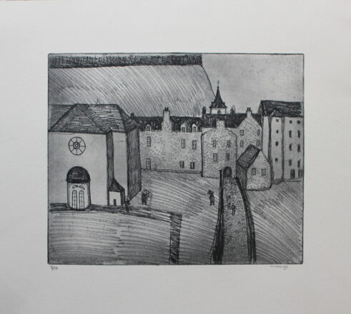 Canongate Kirk and Path