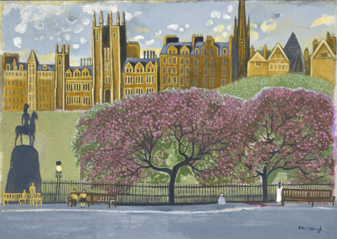 Pink Blossom, Princes Street